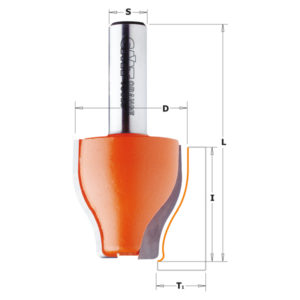 Frese con profilo verticale per antine 8/990.6