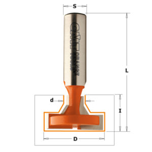 Frese per scanalature a "T" 8/950.601-602