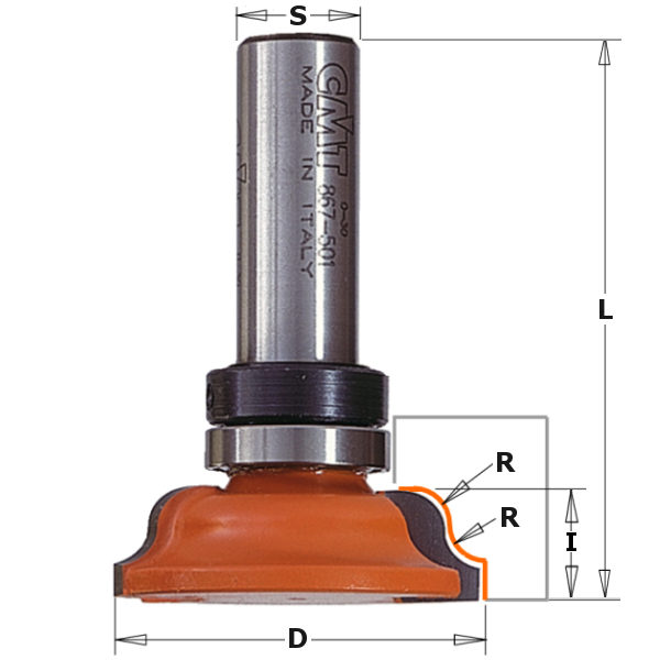 Frese profilate 8/967.5B