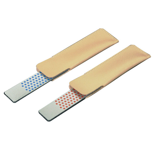 Pietre diamantate universali in astuccio di pelle DSS115