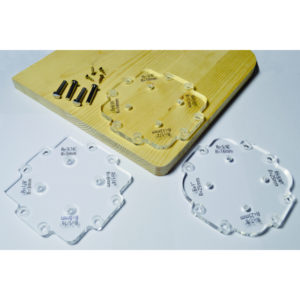 Set di dime per fresature fino a 12 raggi TMP-R12