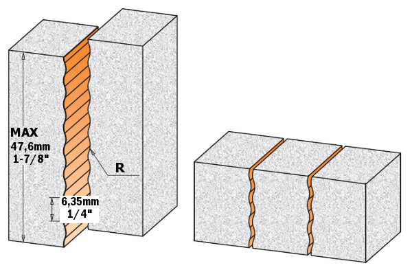 Frese per giunzioni su materiali compositi 8/981.531 - immagine 2