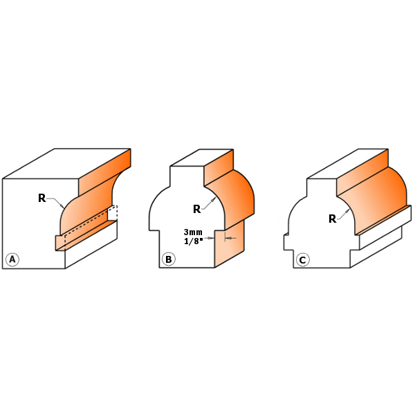 Frese per rivestimenti in legno 8/955.3 - immagine 2