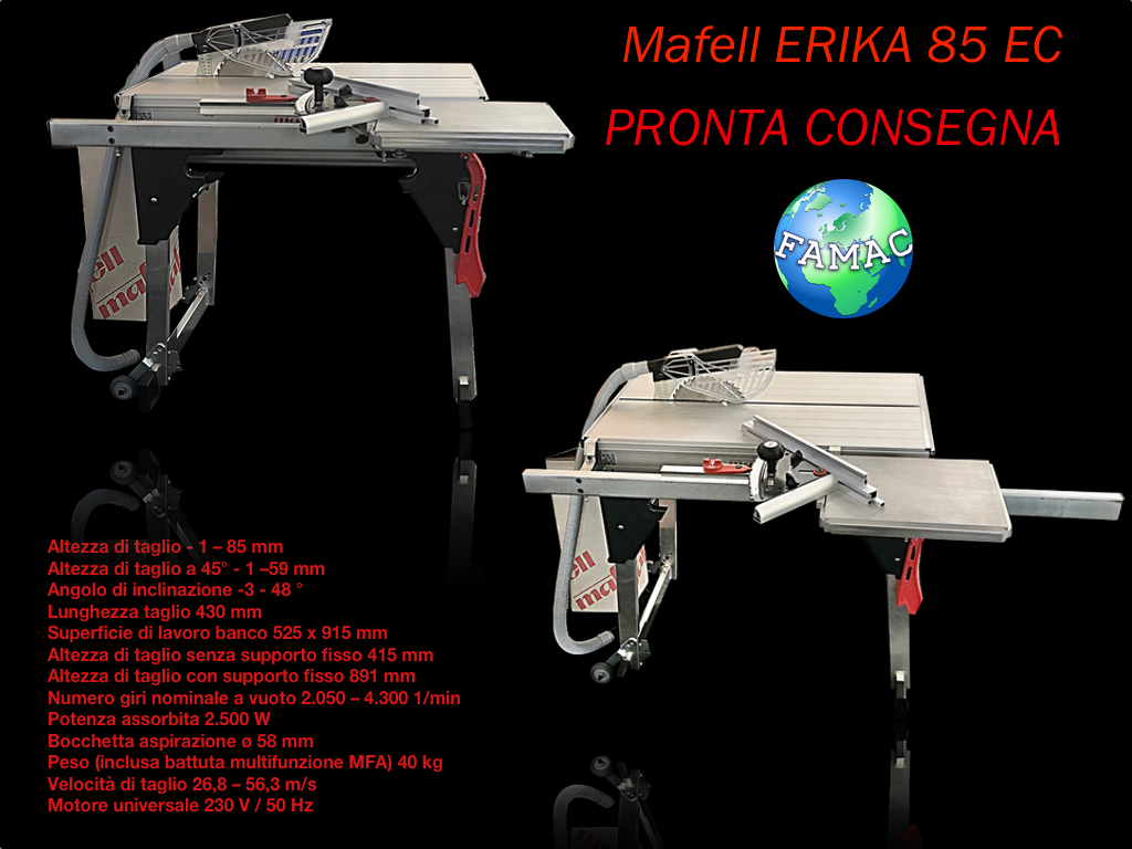 Mafell Erika 85 - Pronta consegna