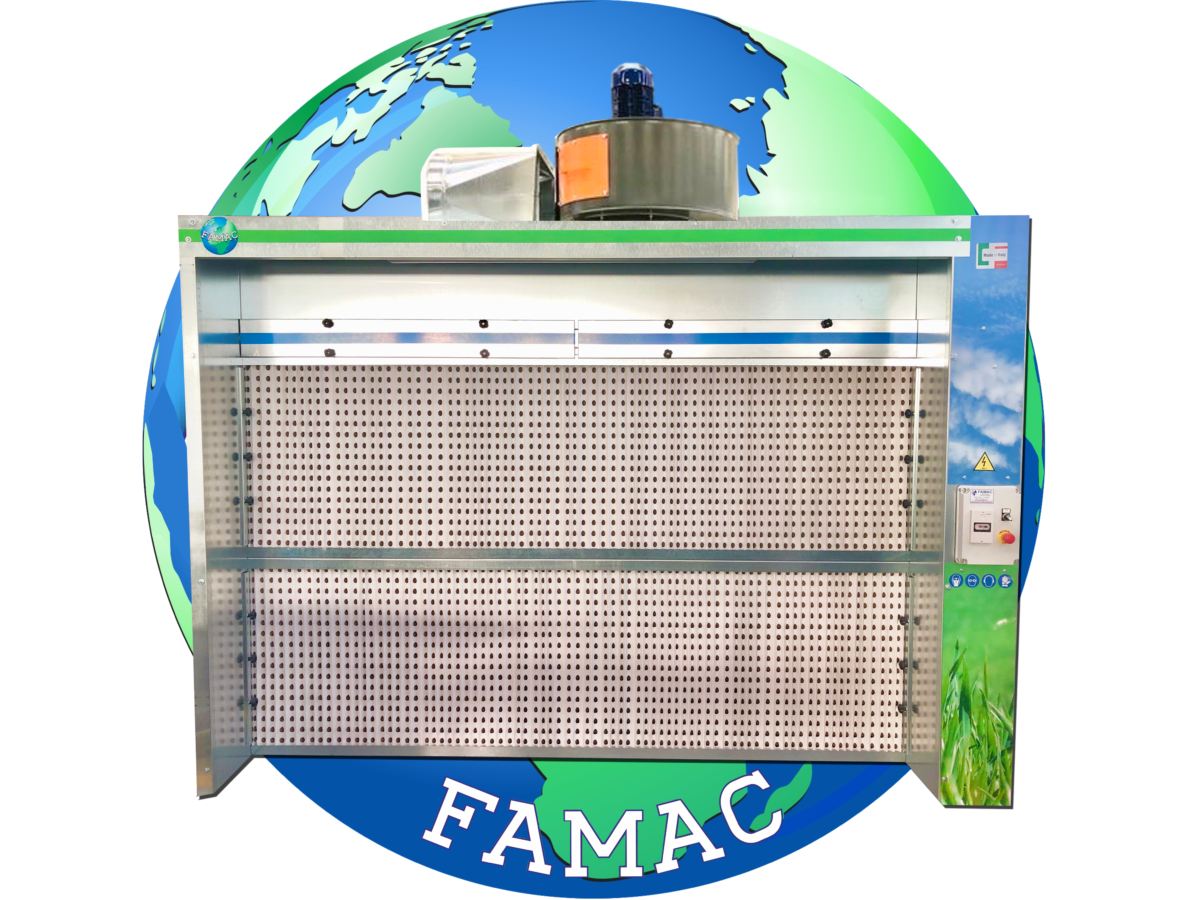 cabina cvs 3000 con logo e motore - Famac Legno