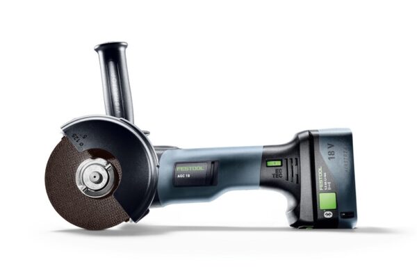 Smerigliatrice angolare a batteria AGC 18-125 EB-Basic-5,0 Con Batteria Omaggio - immagine 4
