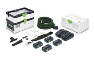Unità mobile di aspirazione a batteria CLEANTEC CTLC SYS HPC 4,0 I-Plus