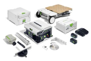 Sega circolare da banco a batteria CSC SYS 50 EBI-Set