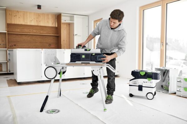 Sega circolare da banco a batteria CSC SYS 50 EBI-Set - immagine 5