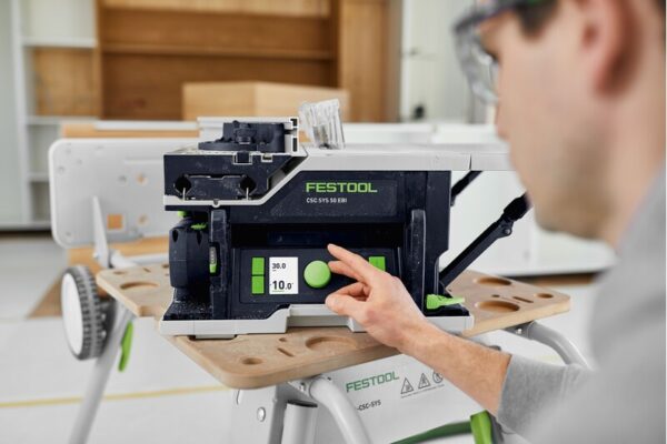 Sega circolare da banco a batteria CSC SYS 50 EBI-Set - immagine 7